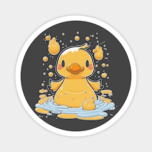 Rubber Duck And Duckling Men Women Kids Magnet